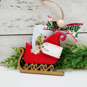 Christmas Money Holders Gift - Family Wooden Ornament - New Release