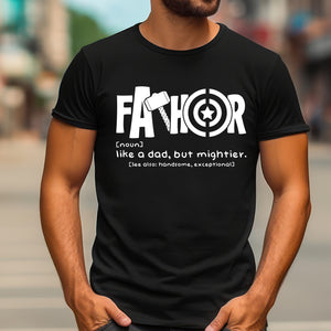 Personalized Fathor T-Shirt - Gifts for Dad