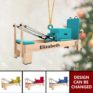 Personalized Pilates Christmas Ornament - New Release