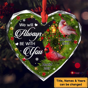 New Release Personalized I Know Heaven Is A Beautiful Place For Loss Of Mom Dad Memorial Heart Ornament