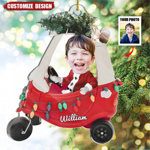 Custom Photo Our Favorite Gift - Family Personalized Acrylic Ornament - New Release