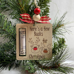 Christmas Money Holders Gift - Family Wooden Ornament - New Release