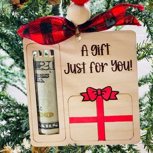 Christmas Money Holders Gift - Family Wooden Ornament - New Release