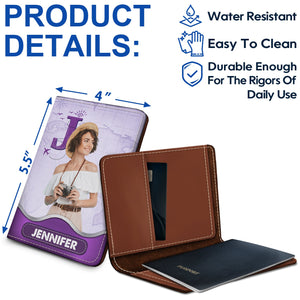 Personalized Passport Cover - Gift For Vacation Lovers