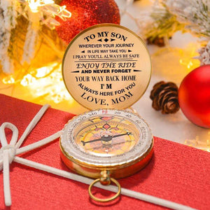 Mom To Son-Enjoy The Ride - Compass