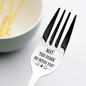 Engraved Fork - Best Gift for Husband Wife and Family