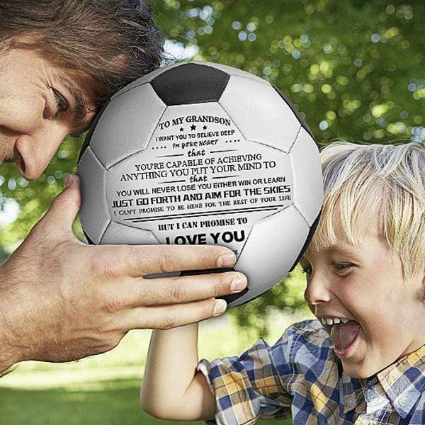 To My GrandSon - You Will Never Lose - Soccer