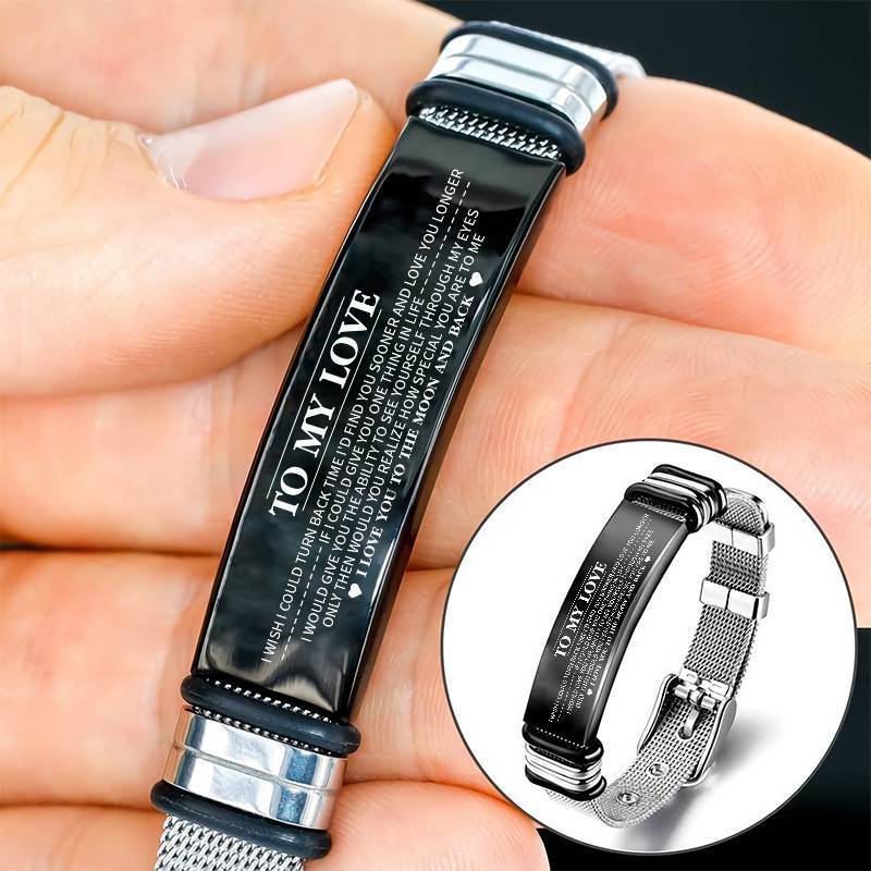 To My Love - How Special You Are to Me - Stainless Steel Bracelet