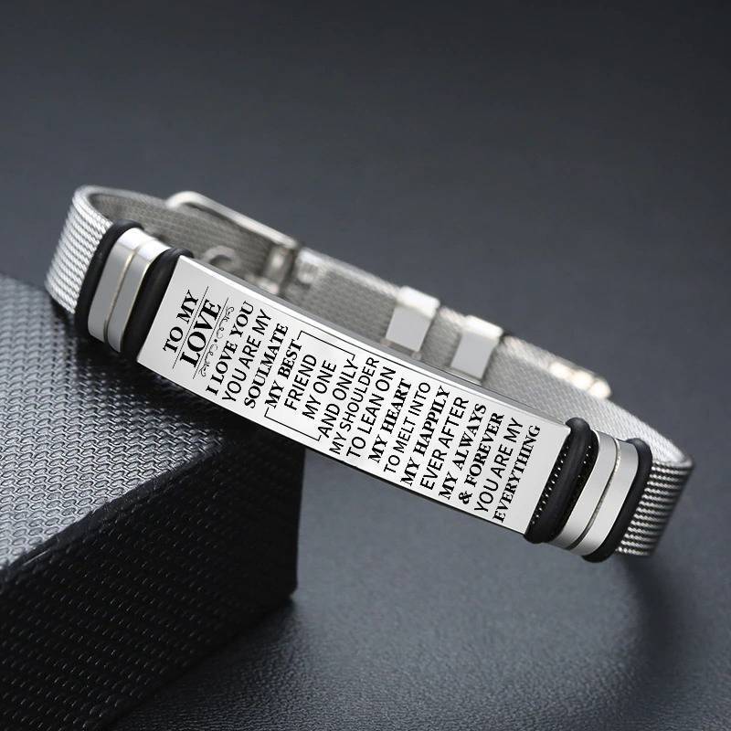 To My Love - Soulmate - Stainless Steel Bracelet