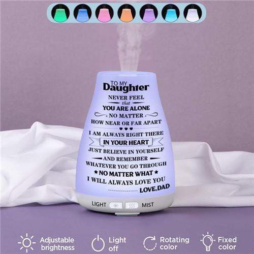 Dad To Daughter - Engraved Essential Oil Diffuser