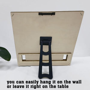 You Left Paw Prints On Our Hearts - Personalized Memorial Pet Loss Sign (11x9 inches)