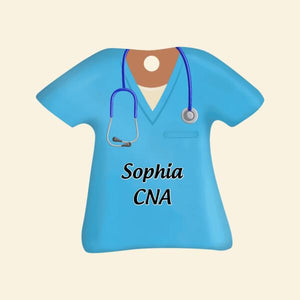 Nurse's Unifrom Personalized Keychain Gift For Nurse