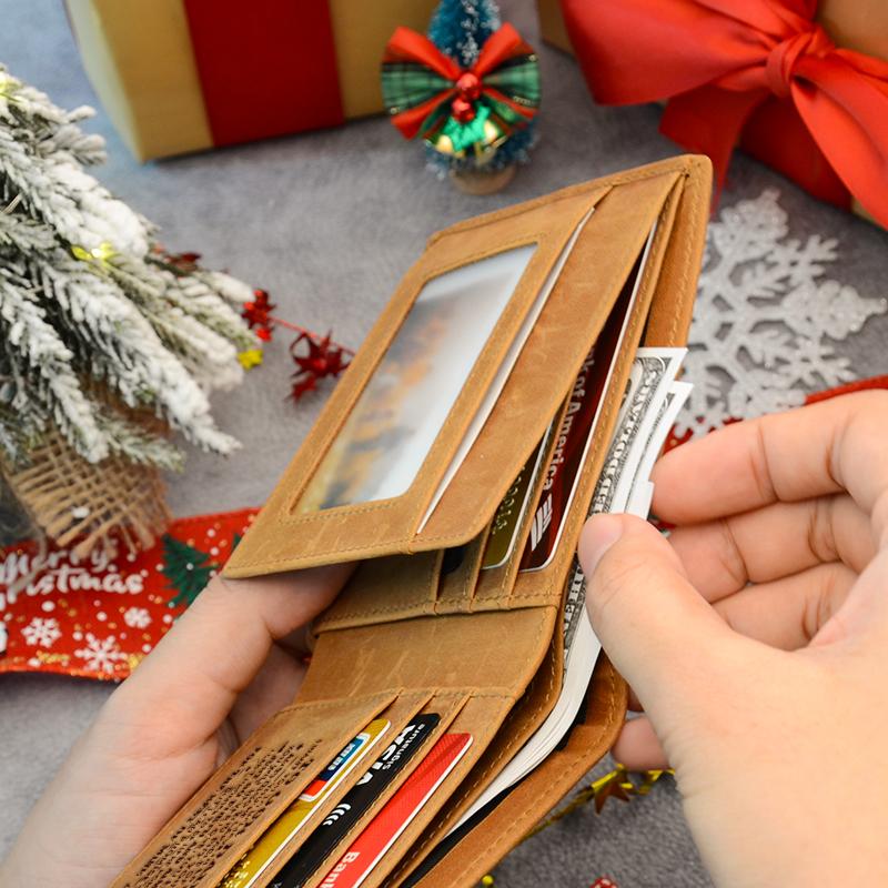 To Our Daughter - Genuine Premium Leather Card Wallet