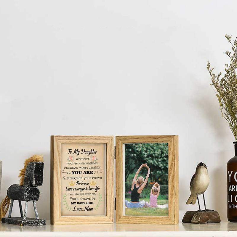 Mom To Daughter - Straighten Your Crown - Photo Frame