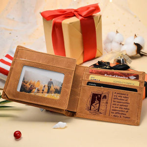 Harry S. Truman Motivational Quotes - Bifold Wallet