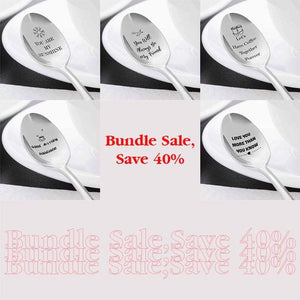 Engraved Coffee Spoon - Best Gift for Family and Friend