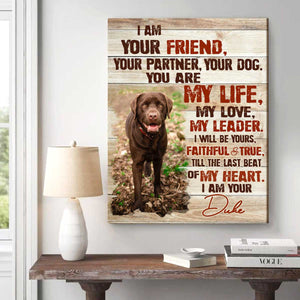 Christmas Gifts for Dog Lovers, Custom Pet Portrait, Dog Memorial Gifts, Dog Canvas Gifts From the Dog