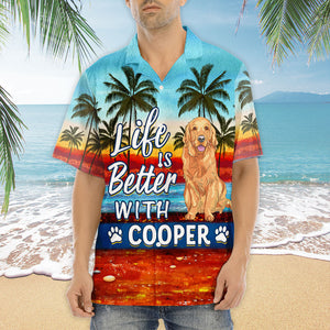 Better Life Sunset - Personalized Custom Hawaiian Shirt