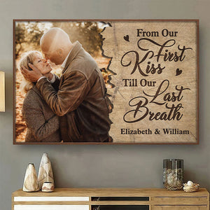 Till Our Last Breath - Upload Image - Personalized Horizontal Poster (Frame is not included in purchase)