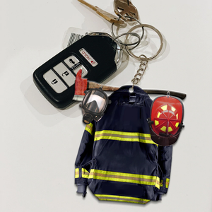 Firefighter - Personalized Acrylic Keychain