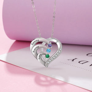 Names Customized Mom-Daughter / Sisters / Besties Necklace