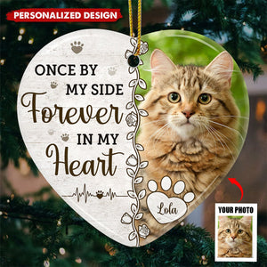 New Release My Best Friend And A True Hero-Personalized Ceramic Ornament-Christmas Gift,Sympathy Gift For Pet Lovers