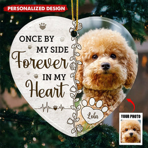 New Release My Best Friend And A True Hero-Personalized Ceramic Ornament-Christmas Gift,Sympathy Gift For Pet Lovers