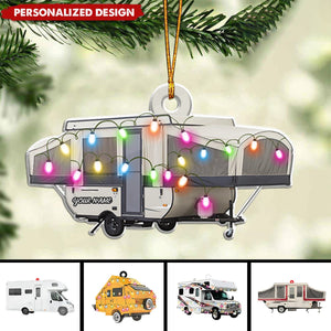 New Release Personalized Camping Car Christmas Ornament-Gifts For Camping Lovers