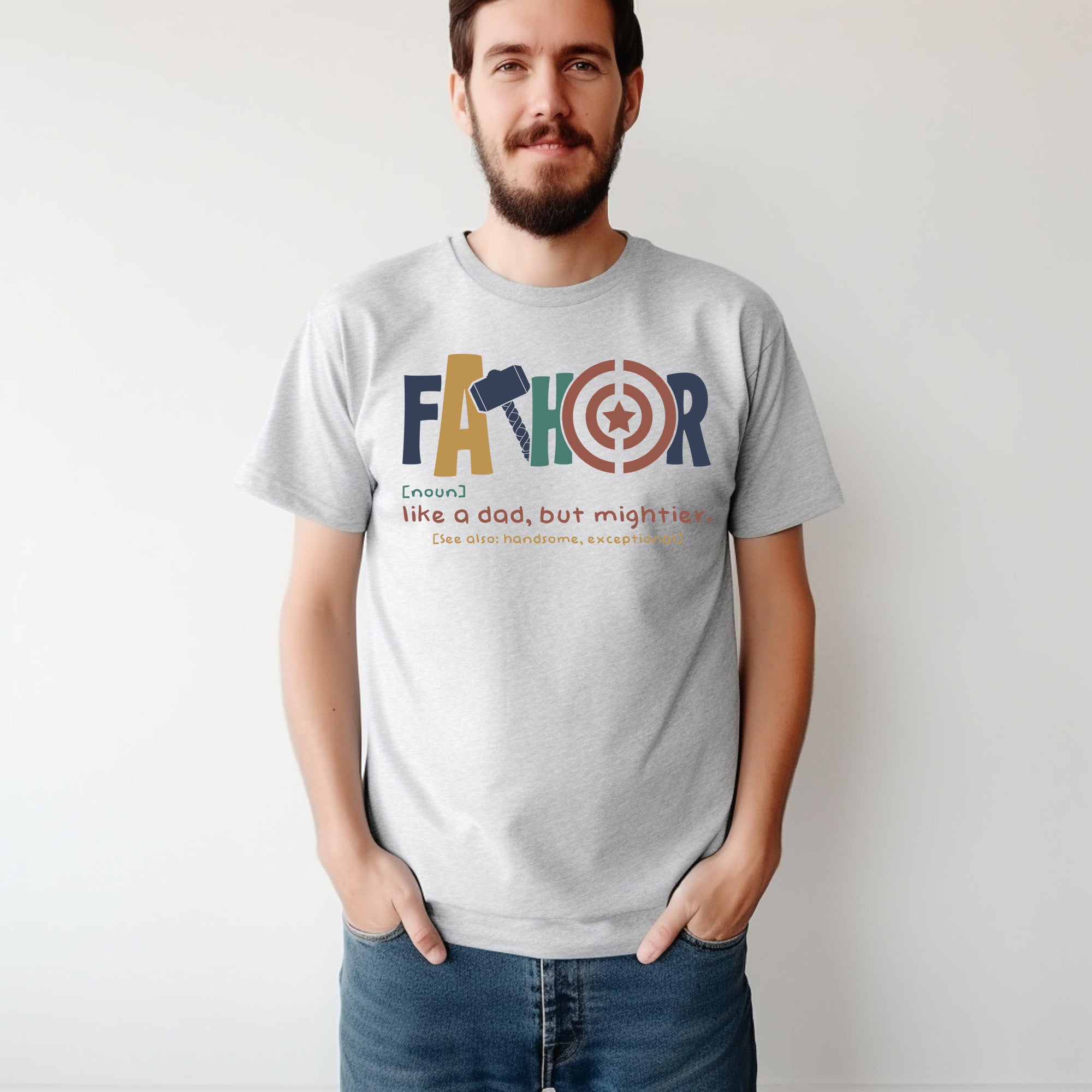 Personalized Fathor T-Shirt - Gifts for Dad