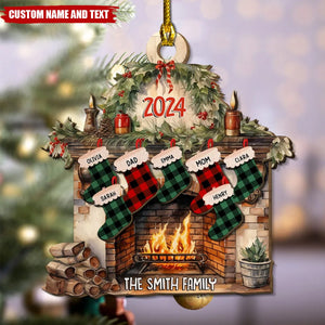 Family Heater - Personalized Custom Wood Ornament