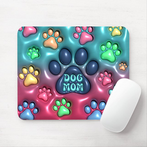 NEW! 3D Inflated Dog Mom Mouse Pad