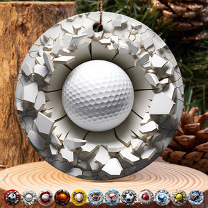 Sports Balls Ceramic Ornament - New Release