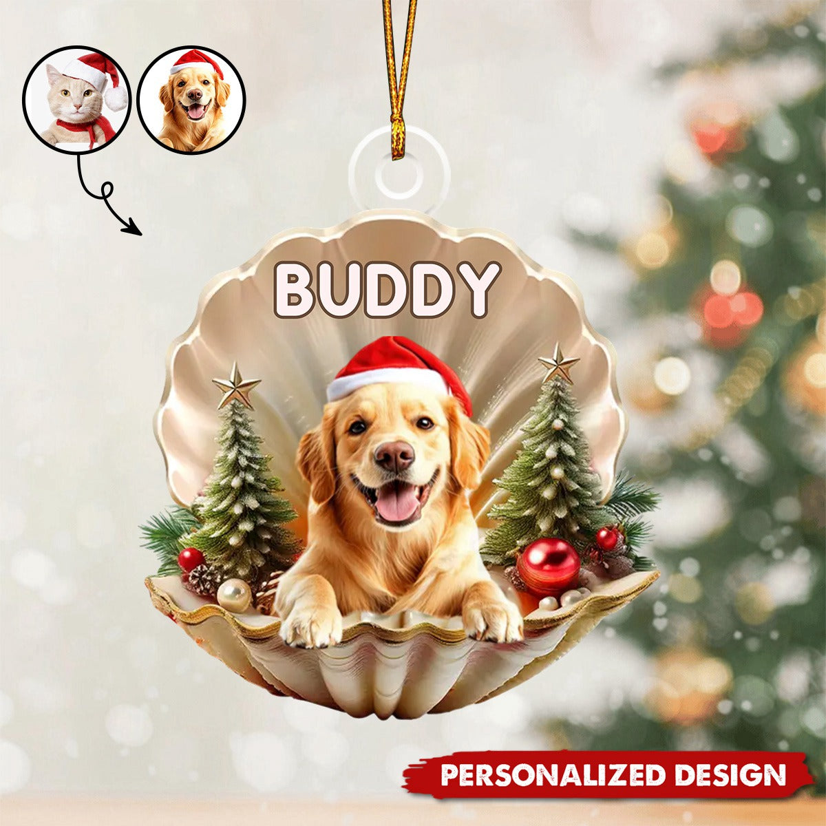 2025 New Release The Best Ornaments Are The Ones With Tails-Personalized Ornament-Christmas Gift For Pet Lovers