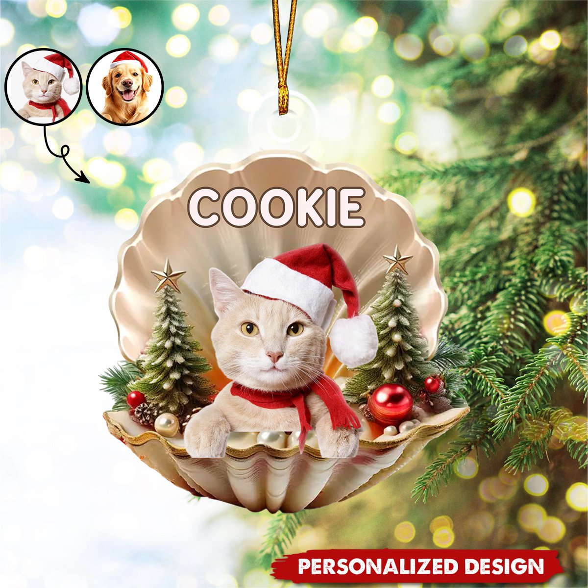 2025 New Release The Best Ornaments Are The Ones With Tails-Personalized Ornament-Christmas Gift For Pet Lovers