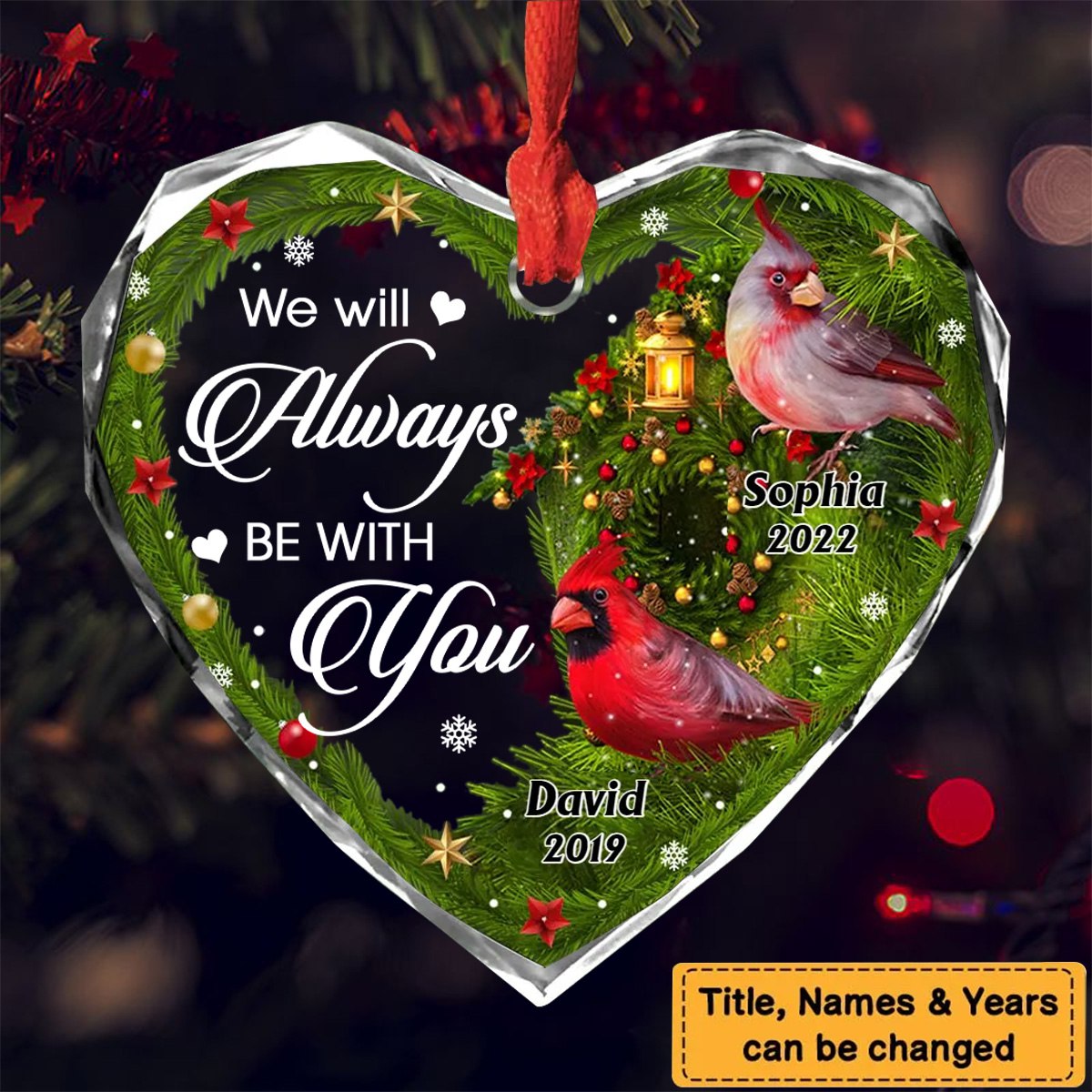 New Release Personalized I Know Heaven Is A Beautiful Place For Loss Of Mom Dad Memorial Heart Ornament