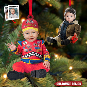 Custom Photo Christmas Ornament - Gifts For Babies,Children,Kids