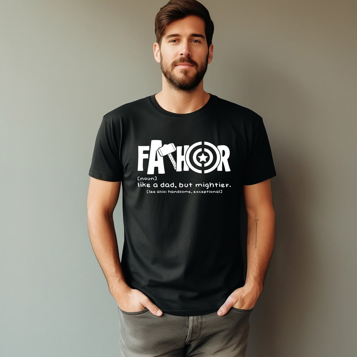 Personalized Fathor T-Shirt - Gifts for Dad