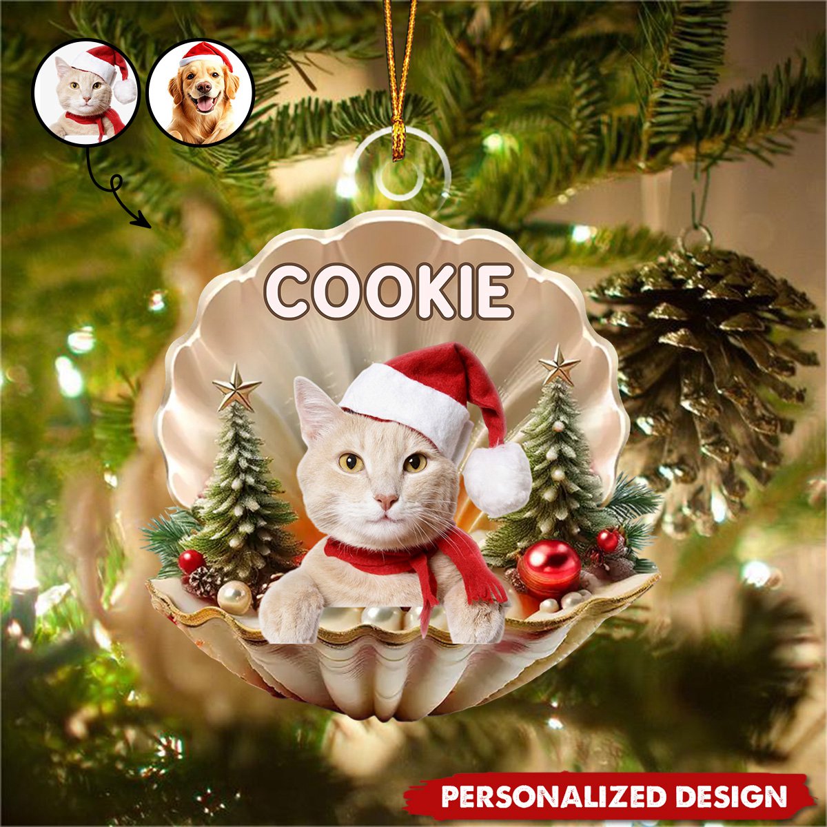 2025 New Release The Best Ornaments Are The Ones With Tails-Personalized Ornament-Christmas Gift For Pet Lovers