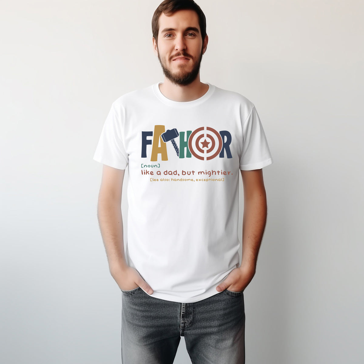 Personalized Fathor T-Shirt - Gifts for Dad