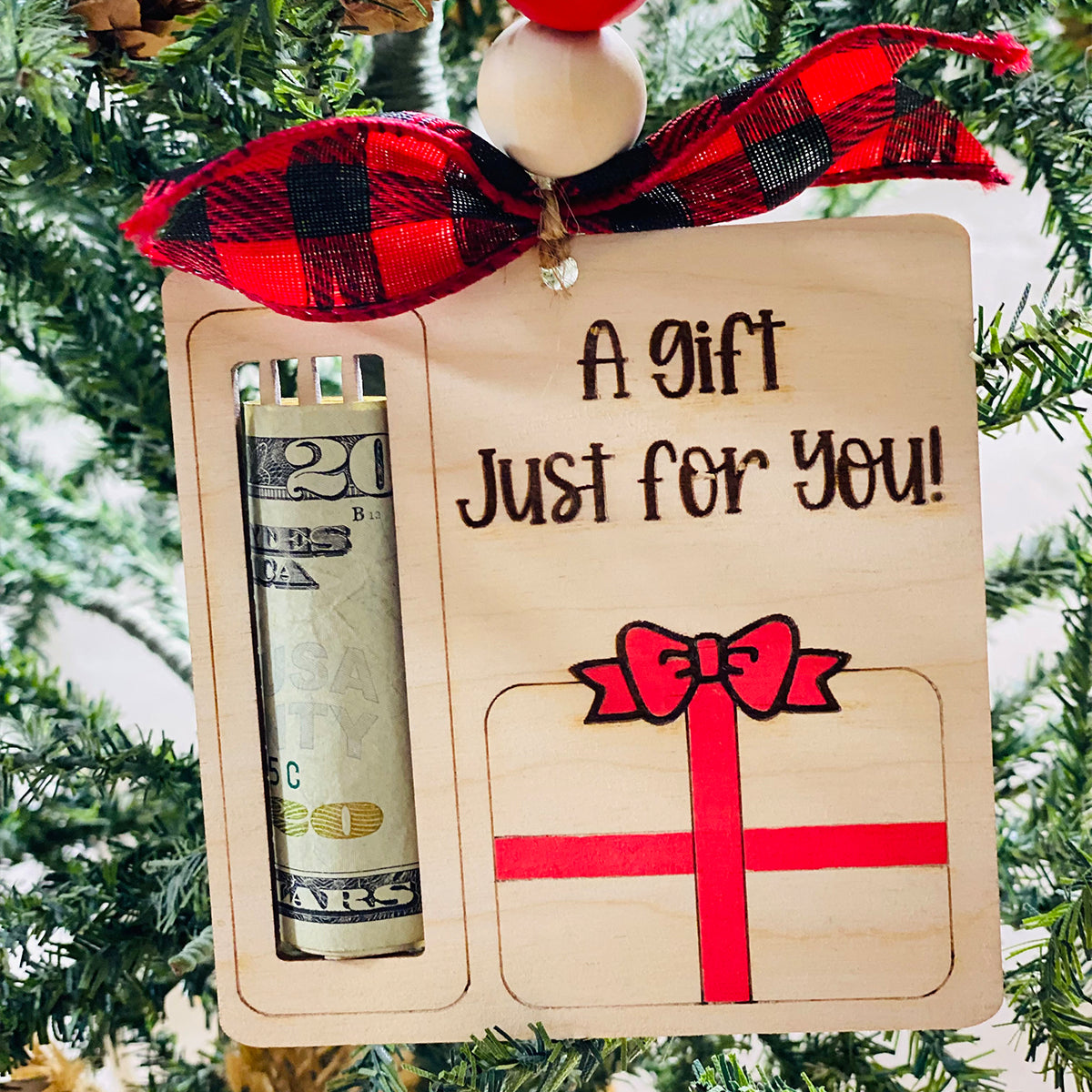 Christmas Money Holders Gift - Family Wooden Ornament - New Release