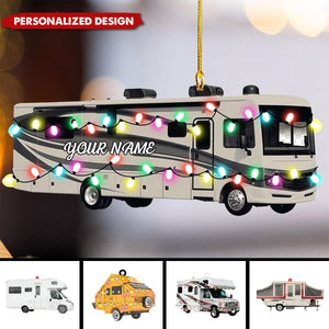 New Release Personalized Camping Car Christmas Ornament-Gifts For Camping Lovers