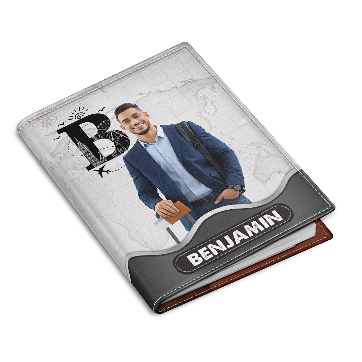 Personalized Passport Cover - Gift For Vacation Lovers