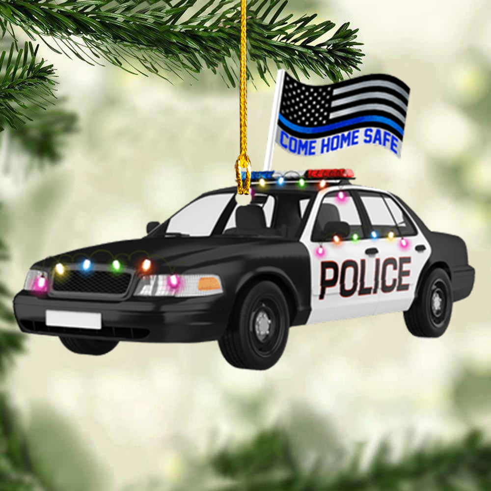 Police Bulletproof Vest, Personalized Ornament, Gift For Police Officers