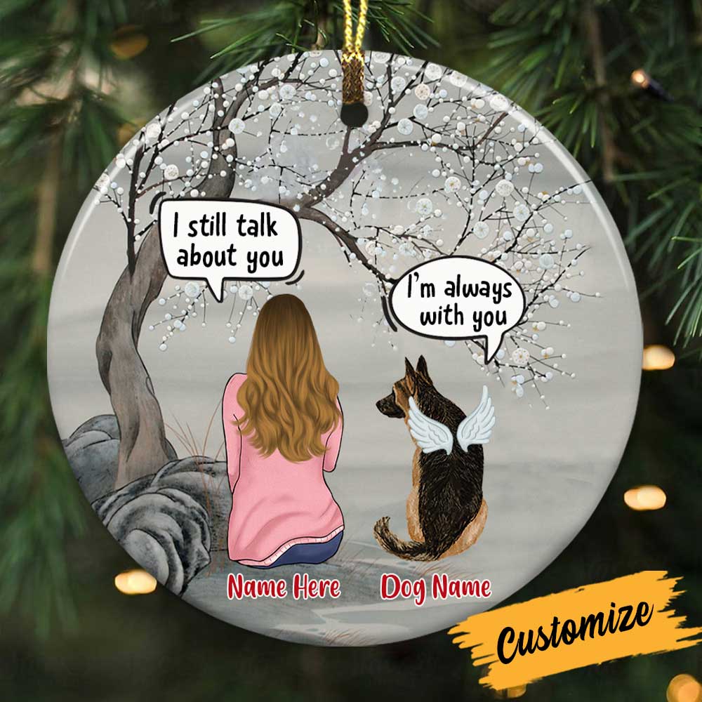 Personalized Dog Memo Ornament