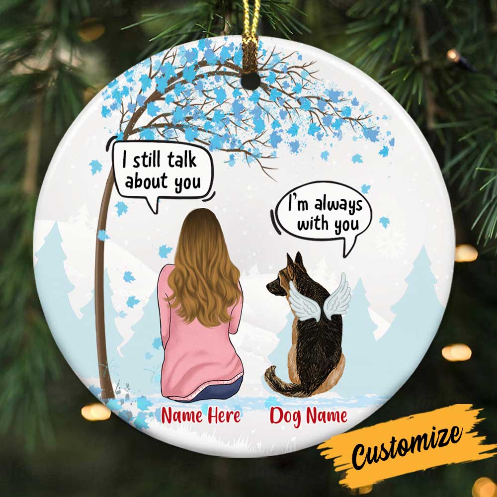 Personalized Dog Memo Ornament