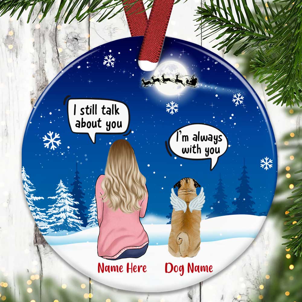 Personalized Dog Memo Ornament