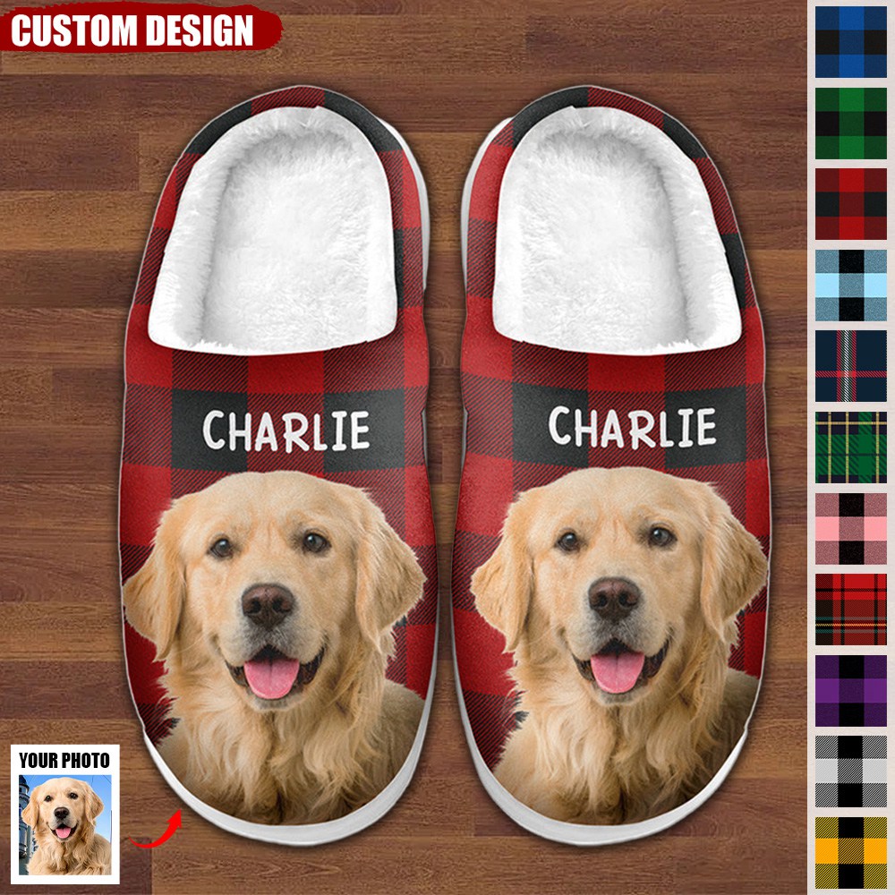 Personalized fluffy online slippers