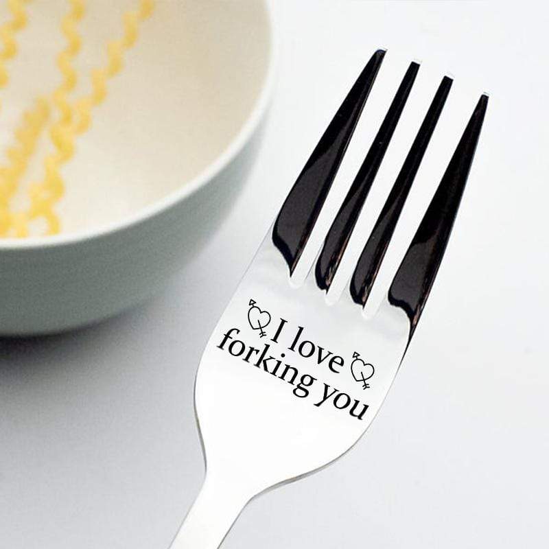 Engraved Fork - Best Gift for Husband Wife and Family