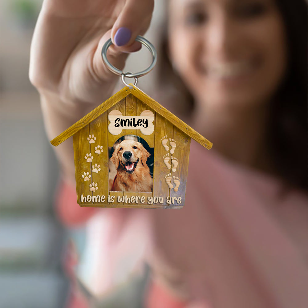 Home is Where You Are - Personalized Arcylic Keychain