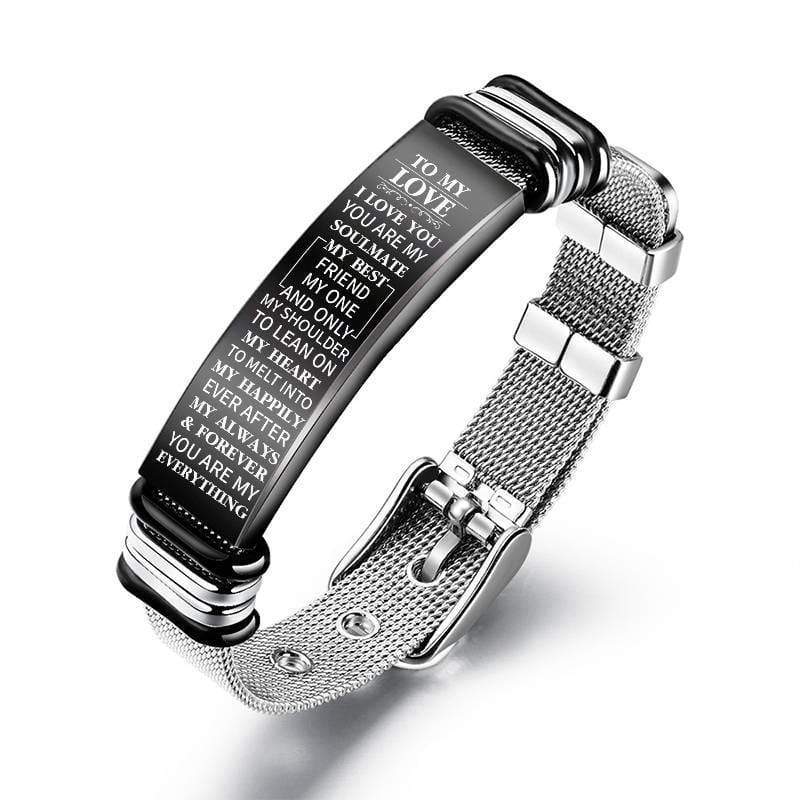 To My Love - Soulmate - Stainless Steel Bracelet